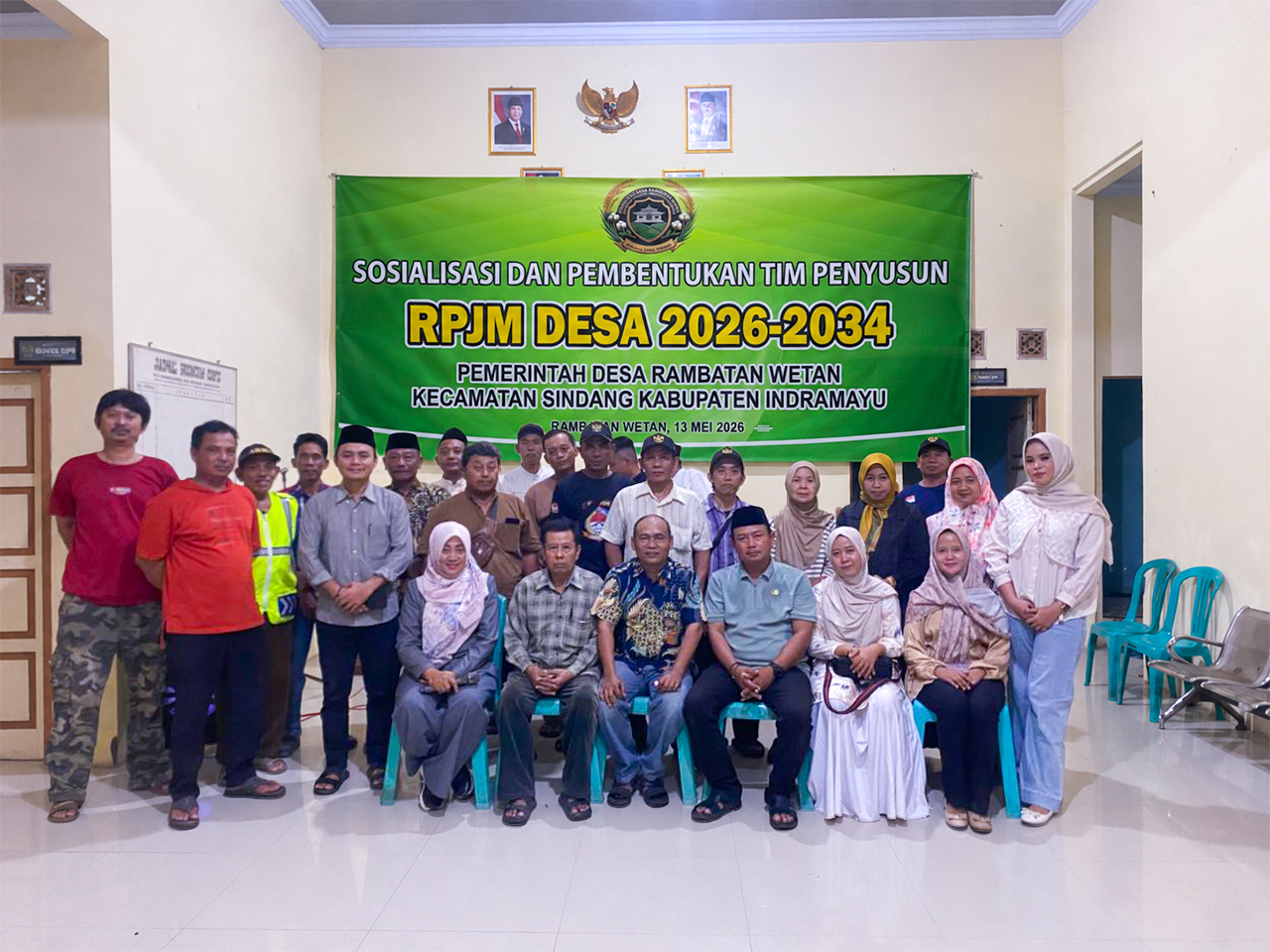 SOSIALISASI DAN PEMBENTUKAN TIM PENYUSUN RPJM DESA 2026–2034